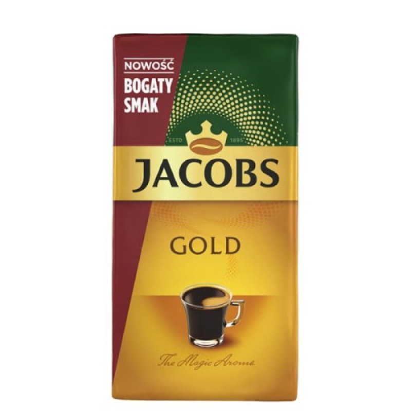 Kawa JACOBS GOLD, mielona, 500 g