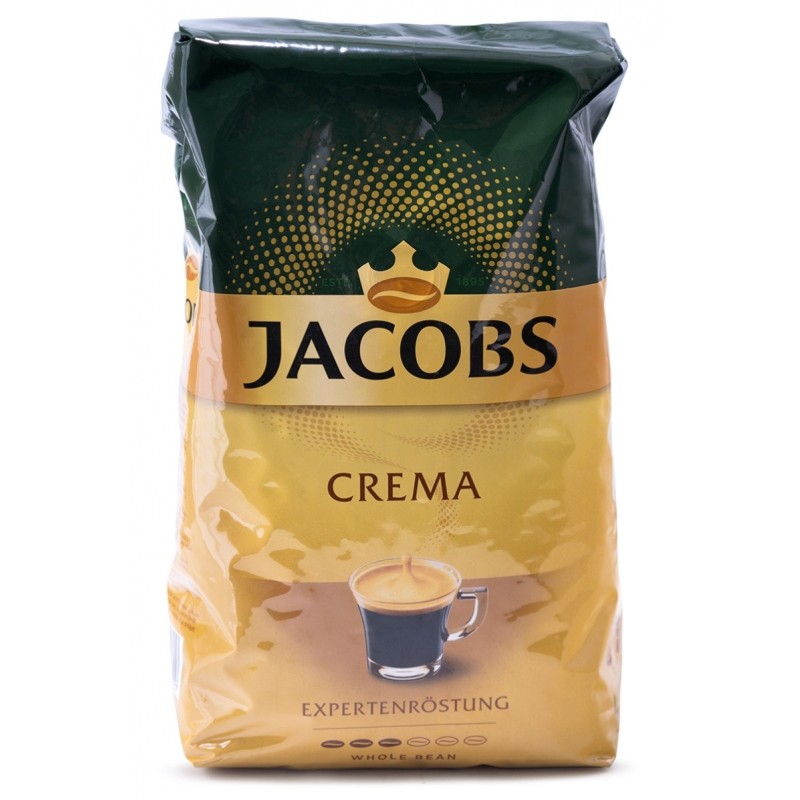 Kawa JACOBS CREMA, ziarnista, 1kg