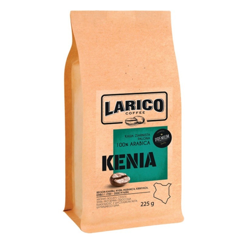 Kawa LARICO Kenia, ziarnista, 225g