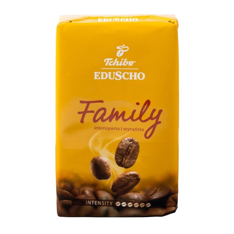 Kawa TCHIBO EDUSCHO FAMILY, mielona, 250 g