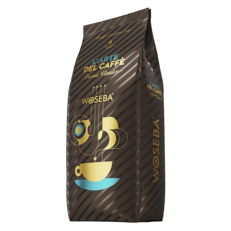 Kawa WOSEBA L’arte del caffè, Crema Classico, ziarnista, 1000g