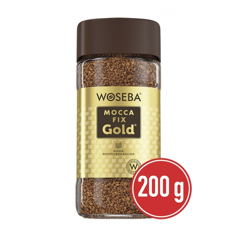 Kawa WOSEBA Mocca Fix Gold, rozpuszczalna, 200g