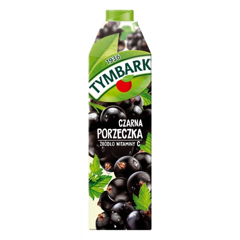 Nektar TYMBARK, 1 l, czarna porzeczka