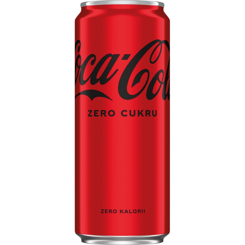 Coca-Cola Zero, puszka, 0,33l