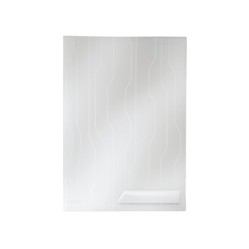 Folder LEITZ Combifile, usztywniony, biały przezroczty, folia 3
