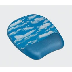 Podkładka żelowa pod mysz i nadgarstek FELLOWES Memory Foam, chmury