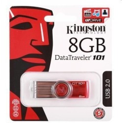 Pendrive USB 2.0 KINGSTONE DataTraveler 101 G2 8GB czerwony