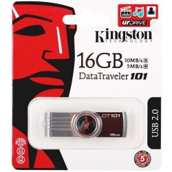 Pendrive USB 2.0 KINGSTONE DataTraveler 101 G2 16GB czarny