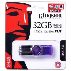 Pamięć USB 2.0 KINGSTONE DataTraveler 101 G2 32GB purpurowy