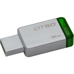 Pendrive USB 3.0 KINGSTONE DataTraveler DT50 16gb metal zielony