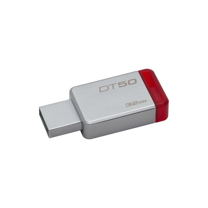 Pamięć USB 3.0 KINGSTONE DataTraveler DT50 32gb metal czerwony