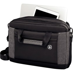 Torba na laptopa WENGER Underground, 16, 430x310x90mm, czarna/szara