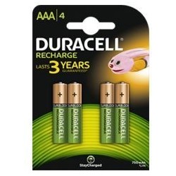 Akumulatorki AAA 800/850mAh B4(4 szt.) DURACELL