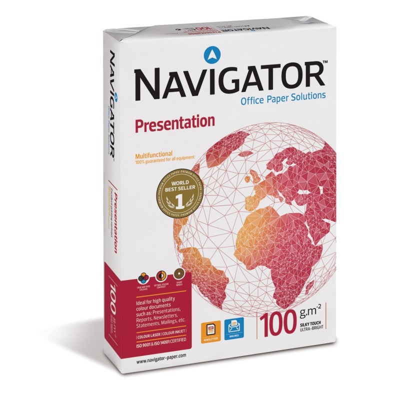 Papier Ksero NAVIGATOR Presentation A4 100g.