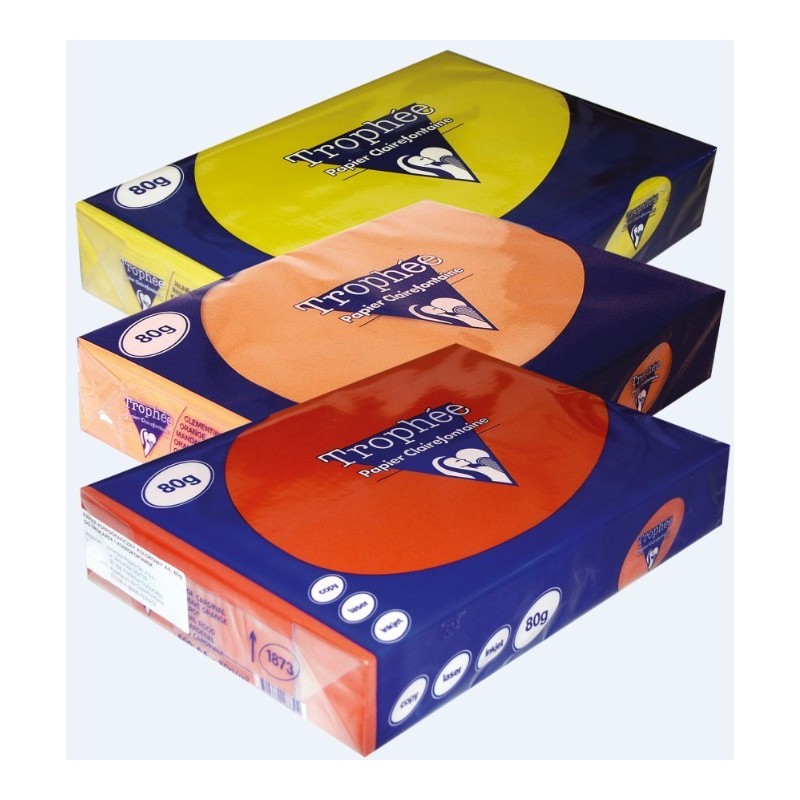 Papier ksero A4 80g TROPHEE intesywny fioletowy XCA41786 CLAIREFONTAINE