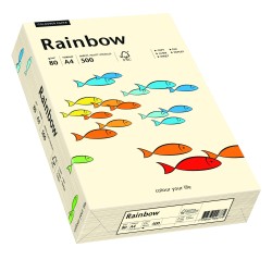 Papier Ksero kolorowy Rainbow kremowy 03