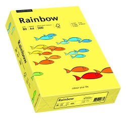 Papier Ksero kolorowy Rainbow żółty 16