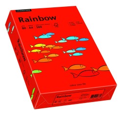 Papier Ksero kolorowy Rainbow ciemny czerwony 28