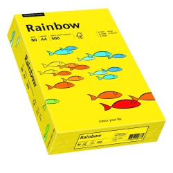Papier Ksero kolorowy Rainbow ciemno żółty 18
