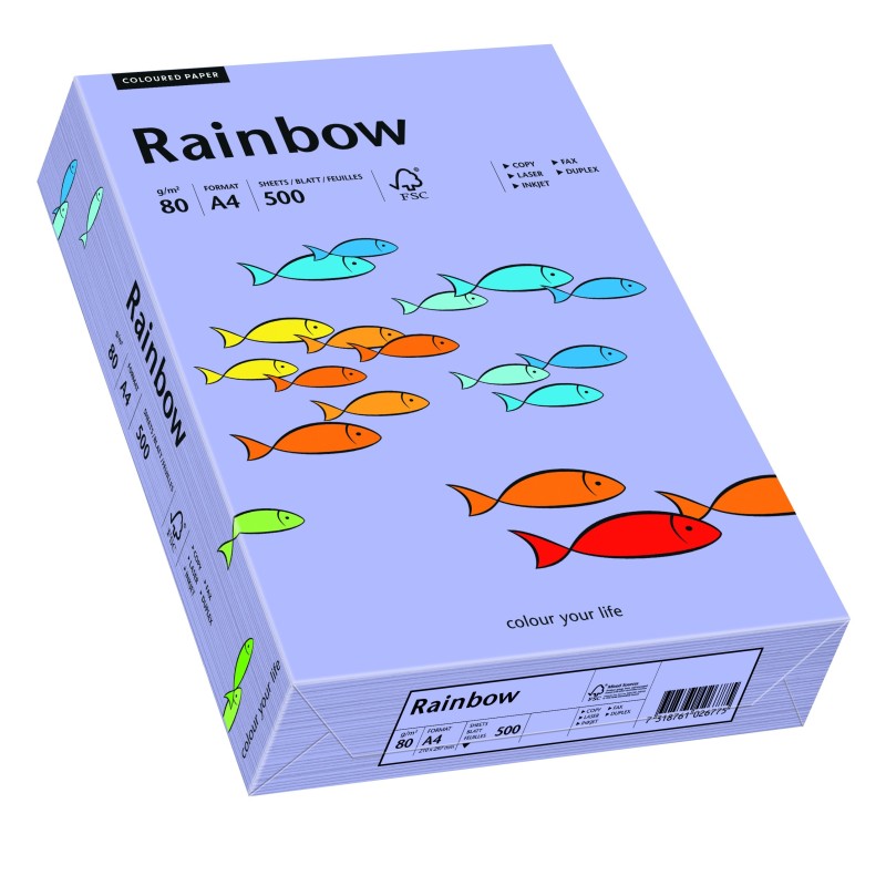 Papier Ksero kolorowy Rainbow fioletowy 60