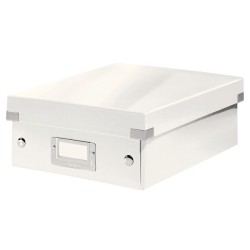 Pudełko z przegródkami Leitz Click & Store, małe Białe