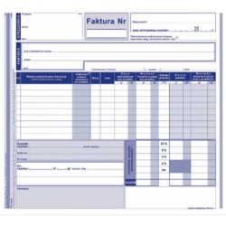 Faktura VAT MICHALCZYK I PROKOP 2/3 A4 80 kartek