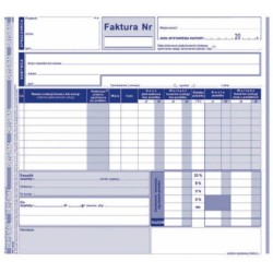 Faktura VAT MICHALCZYK I PROKOP 2/3 A4 80 kartek