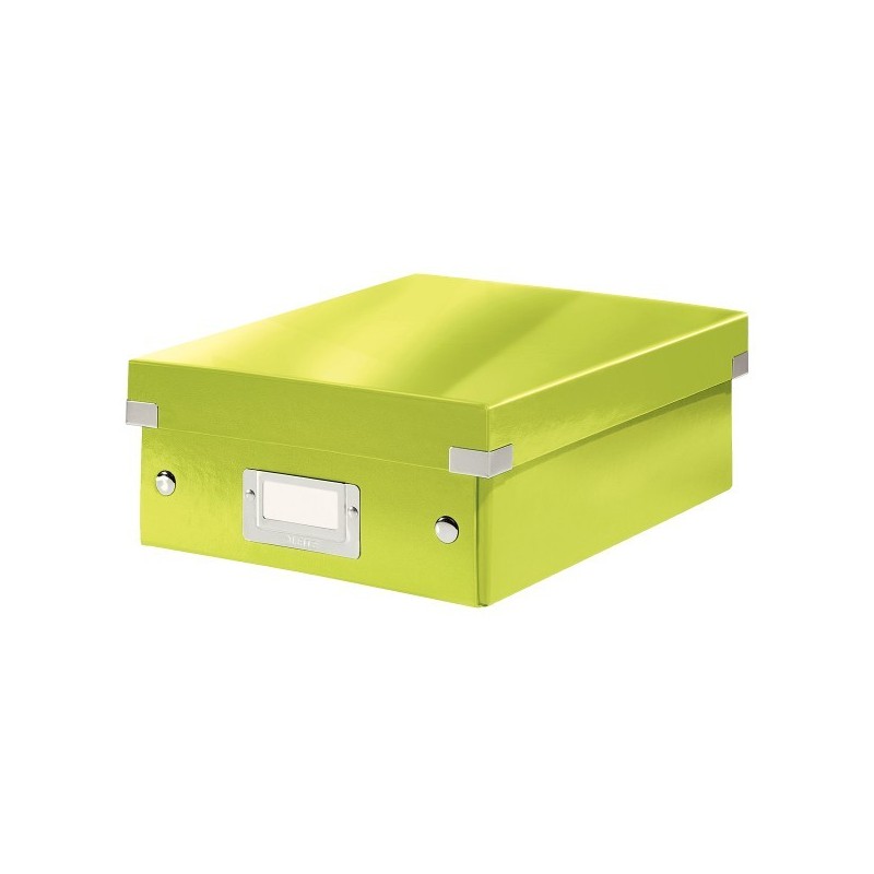 Pudełko z przegródkami Leitz Click & Store, małe Zielone