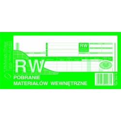 RW pobranie materiałów wewnętrzne MICHALCZYK I PROKOP 1/3 A4 80 kartek