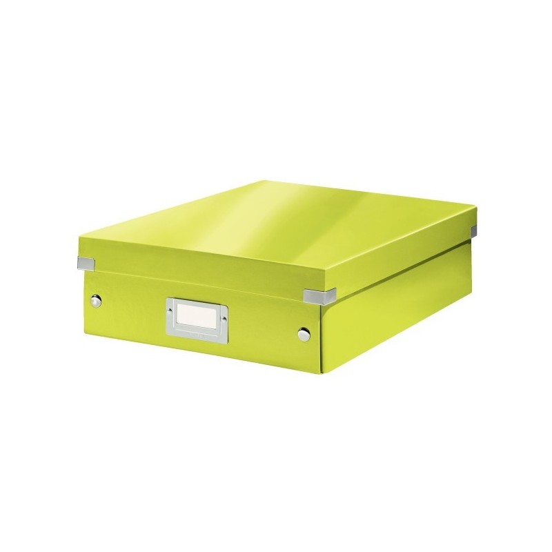 Pudełko z przegródkami Leitz Click & Store, duże Zielone