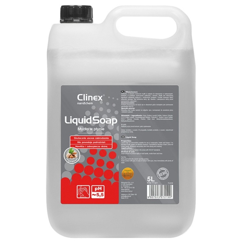 Mydło w płynie 5l CLINEX Liquid Soap