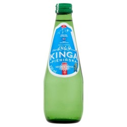 Woda mineralna KINGA PIENIŃSKA 0,3l (12sztuk) niegazowana butelka szkło