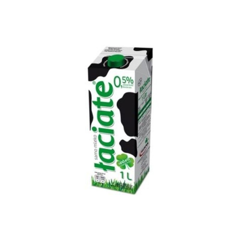 Mleko ŁACIATE UHT 0.5% 1L MK24310