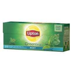 Herbata LIPTON GREEN MINT 25szt