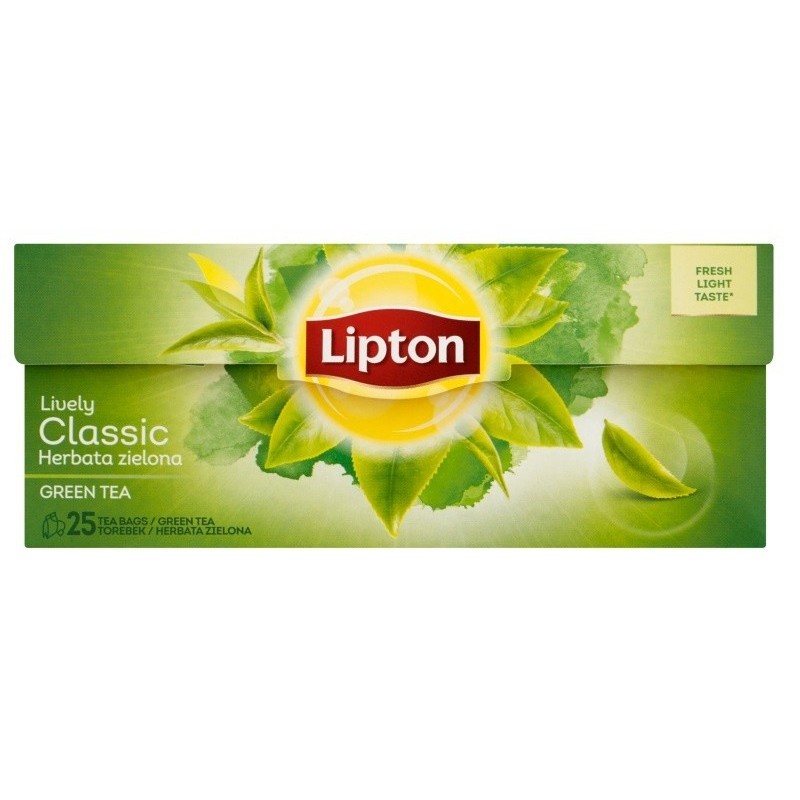 Herbata LIPTON GREEN CLASSIC 25szt