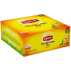 Herbata Lipton Yellow Label 100 kopert