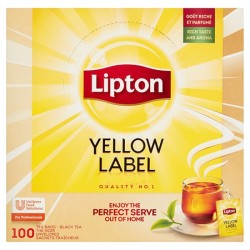 Herbata Lipton Yellow Label 100 kopert