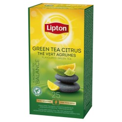 Herbata Lipton Green Tea Citrus 25 kopert