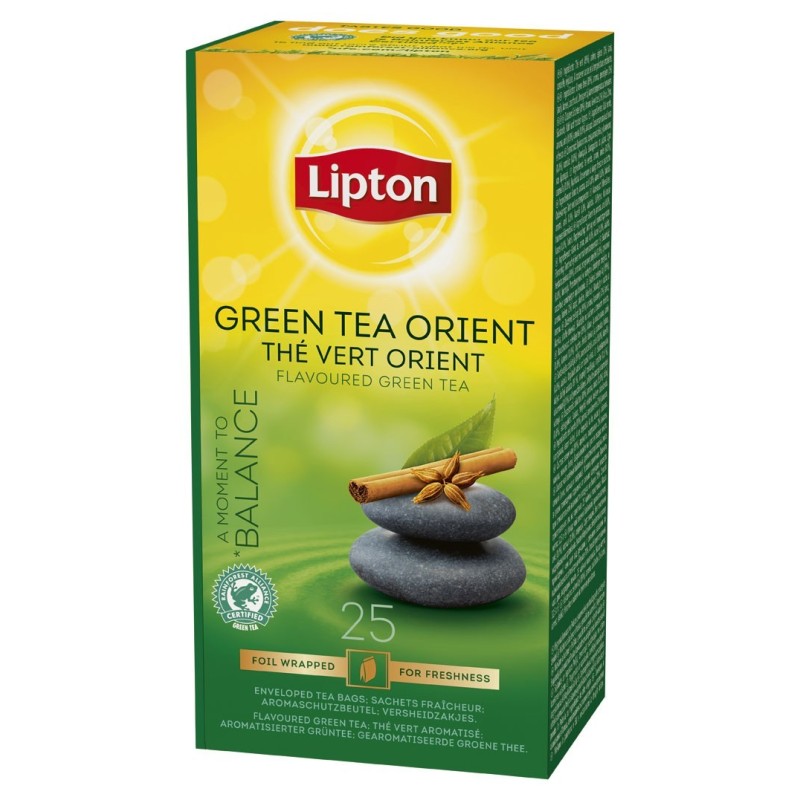 Herbata Lipton Green Tea Orient 25 kopert