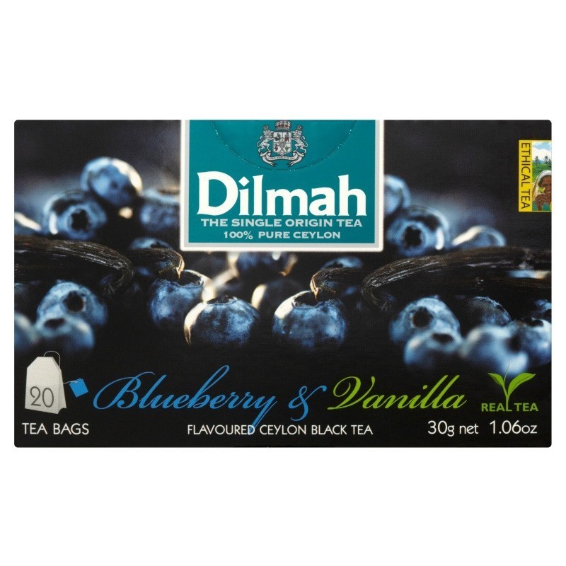 Herbata DILMAH jagoda&wanilia 20 torebek