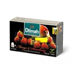 Herbata DILMAH mango&truskawki 20 torebek