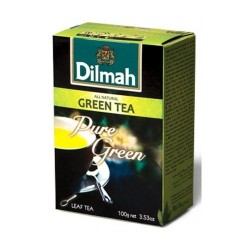 Herbata zielona 100g, sypka DILMAH