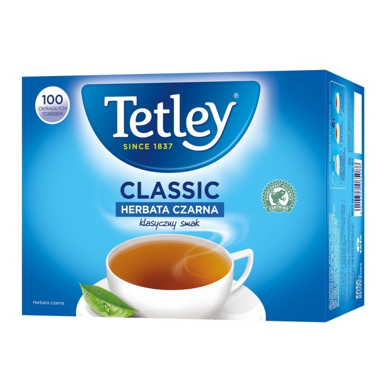 Herbata TETLEY Classic czarna100x1,6g.