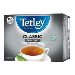 Herbata TETLEY Classic Earl Grey czarna 100x1,6g.