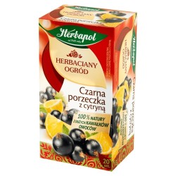 Herbata HERBAPOL Herbaciany Ogród czarna porzeczka z cytryną  20 torebek
