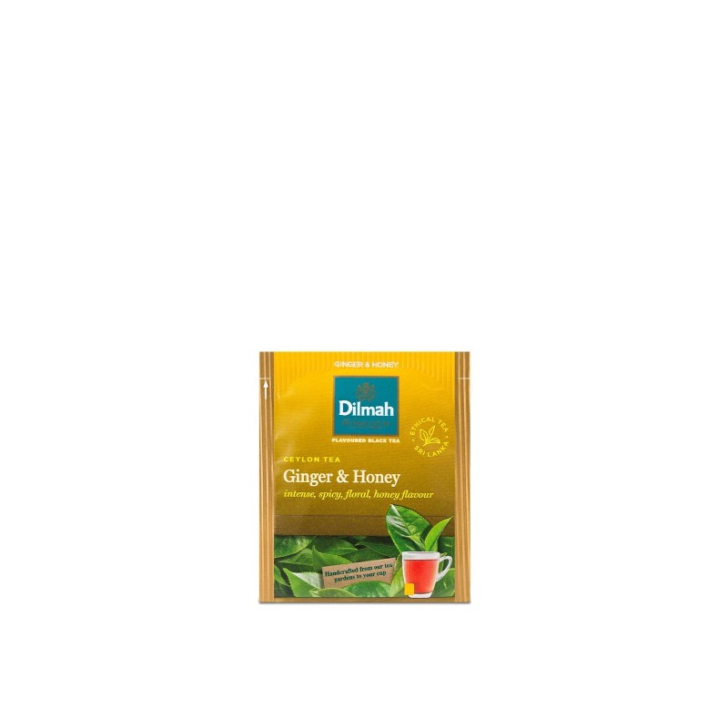 Herbata Dilmah Ginger & Honey 25 kopert