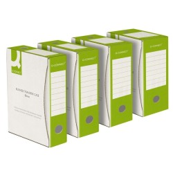 Pudło archiwizacyjne Q-CONNECT, karton, A4/100mm, zielone