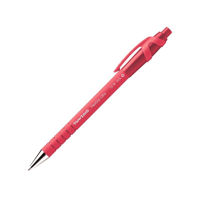 Długopis FLEXGRIP U.26521 czerwony PAPER M.Retractable S0190413