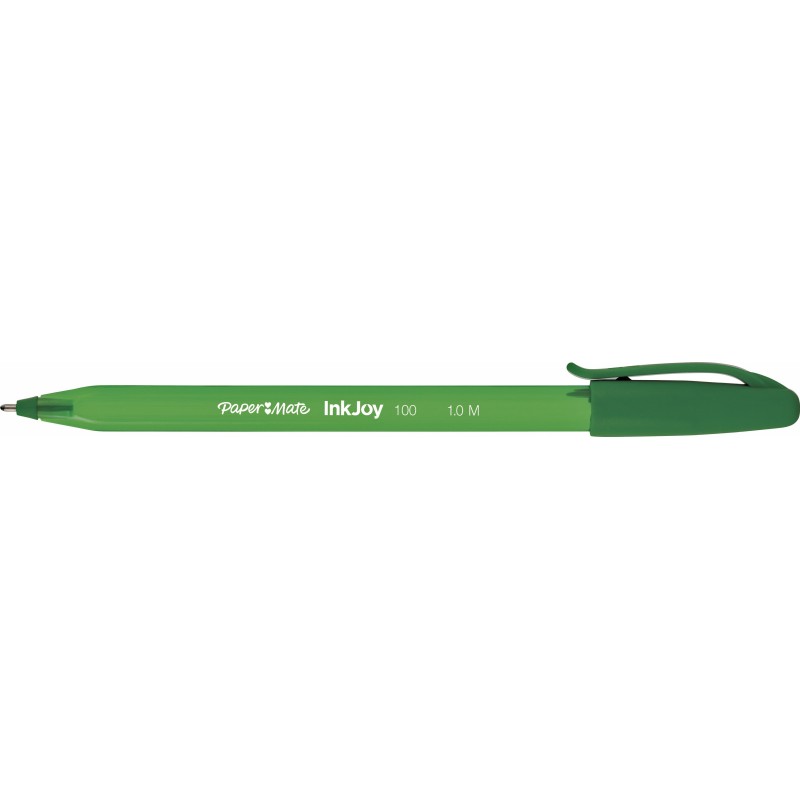Długopis PAPER MATE INKJOY 100 CAP M zielony