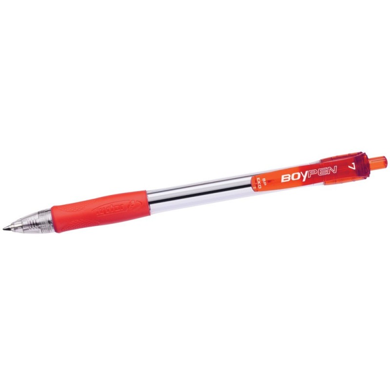 Długopis automatyczny RYSTOR BOY PEN BP EKO czerwony